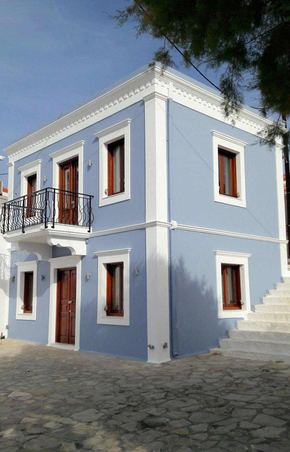 Aegean View Villas Chalki Town ภายนอก รูปภาพ