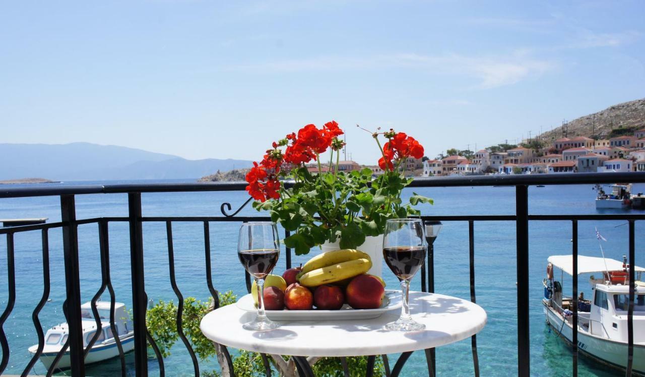 Aegean View Villas Chalki Town ภายนอก รูปภาพ