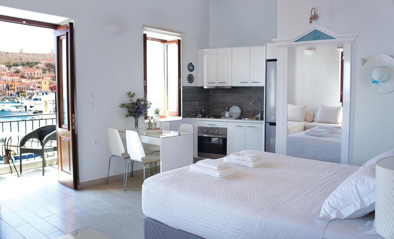 Aegean View Villas Chalki Town ภายนอก รูปภาพ